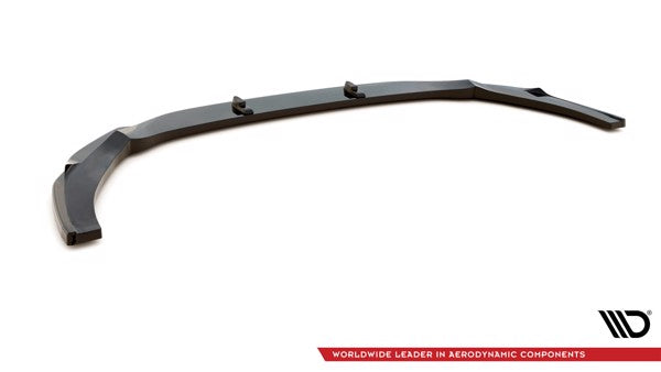 Maxton Front Splitter V.3 Audi RS5 F5 Facelift - Gloss Black