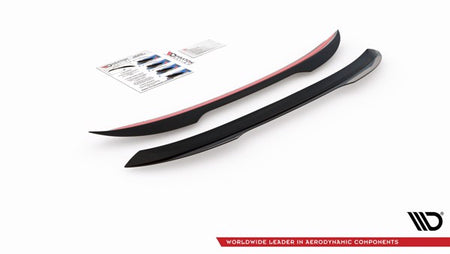 Maxton Spoiler Cap Alfa Romeo Giulietta Facelift - Gloss Black