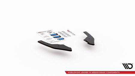 Maxton Racing Durability Rear Side Splitters Volkswagen Golf 8 Gti - Black