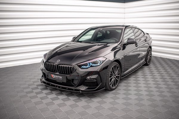 Maxton Front Splitter V.2 BMW 2 Gran Coupe M-Pack / M235I F44 - Gloss Black