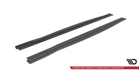 Maxton Street Pro Side Skirts Diffusers Nissan 370Z Nismo Facelift - Black