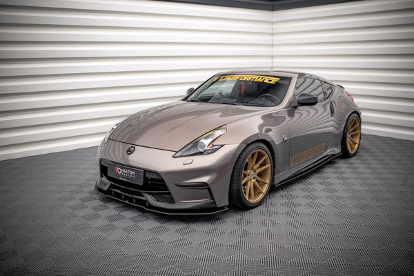 Maxton Street Pro Side Skirts Diffusers Nissan 370Z Nismo Facelift - Black