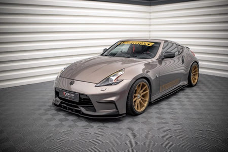 Maxton Street Pro Side Skirts Diffusers Nissan 370Z Nismo Facelift - Black