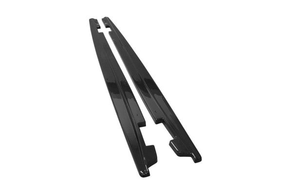 Maxton Side Skirts Diffusers BMW M6 E63 - Gloss Black