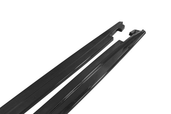Maxton Side Skirts Diffusers BMW M6 E63 - Gloss Black