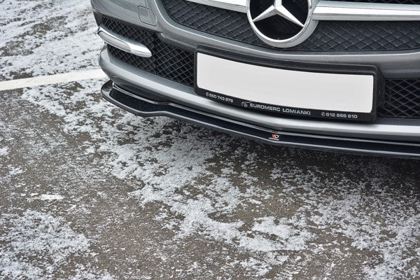 Maxton Front Splitter V.1 Mercedes Slk R172 - Gloss