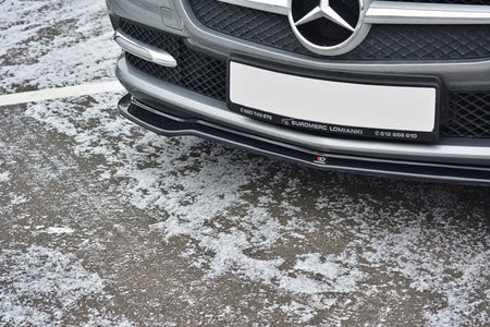 Maxton Front Splitter V.1 Mercedes Slk R172 - Gloss