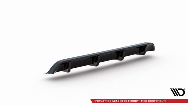 Maxton Rear Valance VW Golf Mk7 Gti Clubsport - Gloss Black