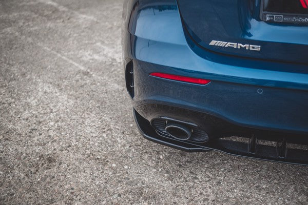 Maxton Rear Side Splitters Mercedes A35 Amg Hatchback W177  - Gloss Black