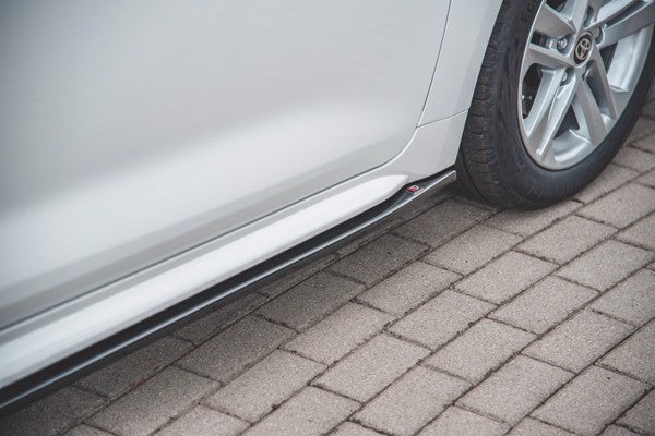 Maxton Side Skirts Diffusers Toyota Corolla Xii Touring Sports - Gloss Black