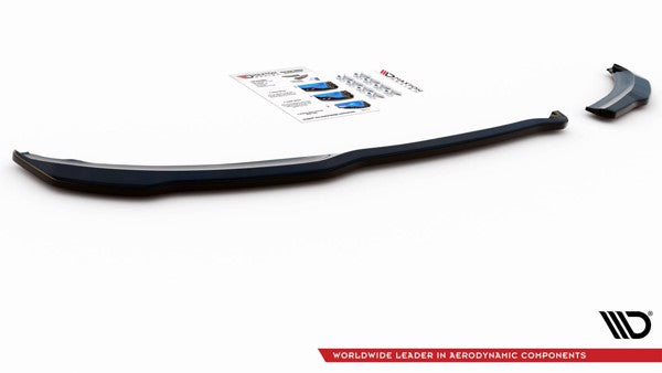 Maxton Rear Side Splitters Peugeot 207 Sport - Gloss Black