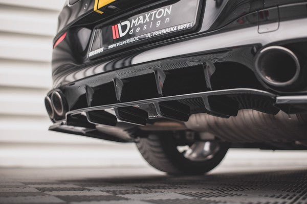 Maxton Rear Valance Mercedes-Amg Cla 35 Aero / 45 Aero C118 - Gloss Black