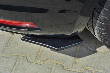 Maxton Rear Side Splitters Seat Leon Iii Cupra / Fr - Gloss Black