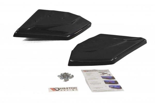 Maxton Rear Side Splitters Seat Leon Iii Cupra / Fr - Gloss Black