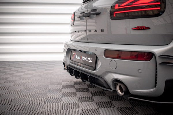 Maxton Street Pro Rear Diffuser Mini Cooper Clubman John Cooper Works F54 - Black