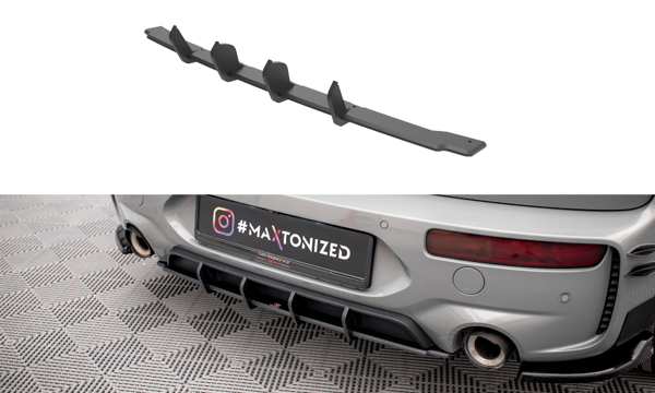 Maxton Street Pro Rear Diffuser Mini Cooper Clubman John Cooper Works F54 - Black