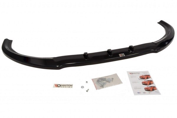Maxton Front Splitter Ford Transit Mk8 - Gloss Black