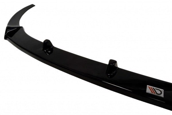 Maxton Front Splitter Opel Corsa E Opc/Vxr Nurburg - Gloss Black