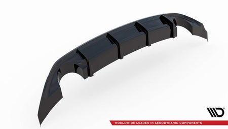 Maxton Rear Valance V.3 Hyundai I30 N Mk3 Hatchback - Gloss Black