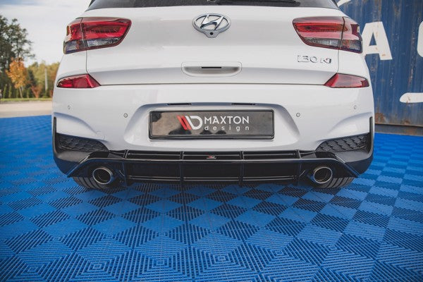 Maxton Rear Valance V.3 Hyundai I30 N Mk3 Hatchback - Gloss Black
