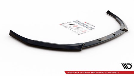 Maxton Front Splitter V.1 Peugeot 308 Gt Mk2 Facelift - Gloss Black