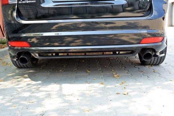 Maxton Rear Side Splitters Volvo V50F R-Design - Gloss Black