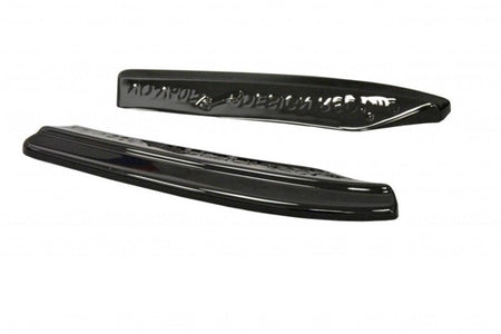 Maxton Rear Side Splitters Volvo V50F R-Design - Gloss Black