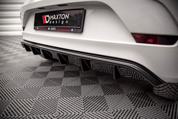 Maxton Rear Valance Volkswagen Up Gti - Gloss Black