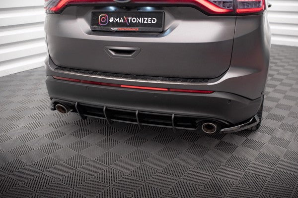 Maxton Street Pro Rear Diffuser Ford Edge Mk2 - Black