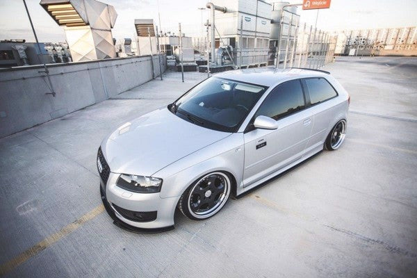Maxton Front Splitter Audi S3 8P - Gloss Black