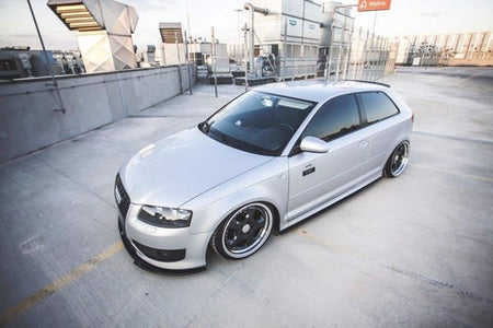 Maxton Front Splitter Audi S3 8P - Gloss Black