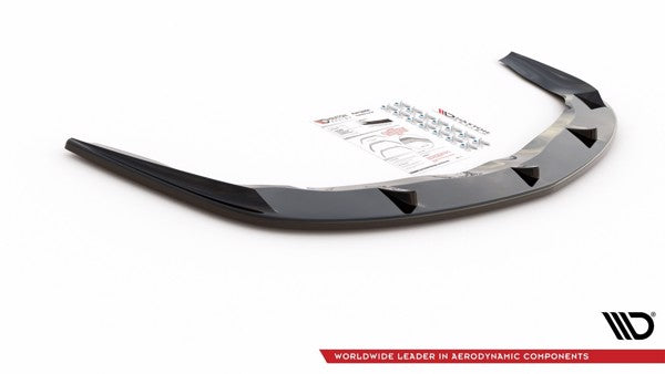 Maxton Front Splitter Alfa Romeo 156 Facelift - Gloss Black