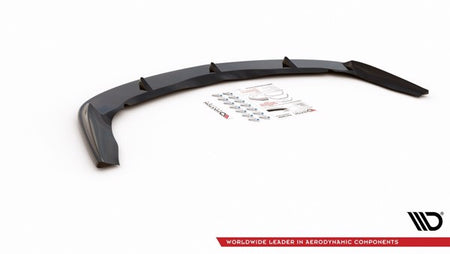 Maxton Front Splitter Alfa Romeo 156 Facelift - Gloss Black