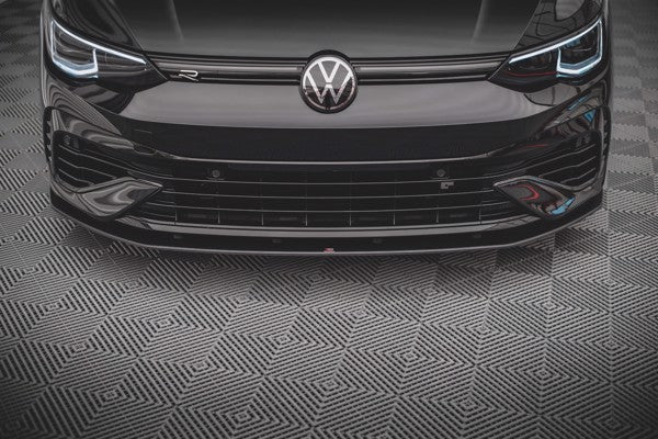 Maxton Street Pro Front Splitter Volkswagen Golf R Mk8 - Black