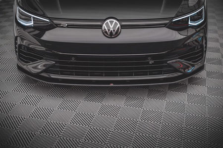 Maxton Street Pro Front Splitter Volkswagen Golf R Mk8 - Black