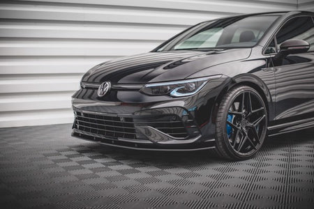 Maxton Street Pro Front Splitter Volkswagen Golf R Mk8 - Black