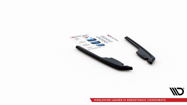 Maxton Rear Side Splitters BMW M235I Gran Coupe F44 - Gloss Black