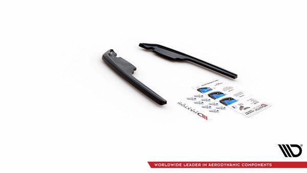 Maxton Rear Side Splitters BMW M235I Gran Coupe F44 - Gloss Black