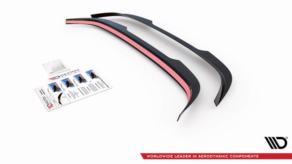 Maxton Spoiler Cap Skoda Kodiaq Mk1 Facelift - Gloss Black