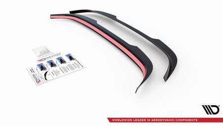 Maxton Spoiler Cap Skoda Kodiaq Mk1 Facelift - Gloss Black