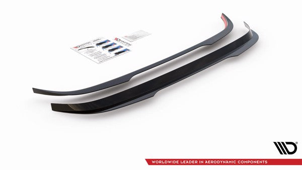 Maxton Spoiler Cap Skoda Kodiaq Mk1 Facelift - Gloss Black