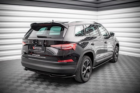 Maxton Spoiler Cap Skoda Kodiaq Mk1 Facelift - Gloss Black