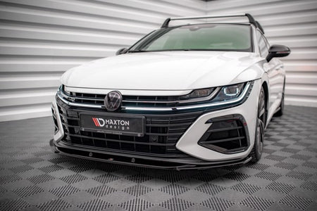 Maxton Front Splitter V.1 Volkswagen Arteon R - Gloss Black