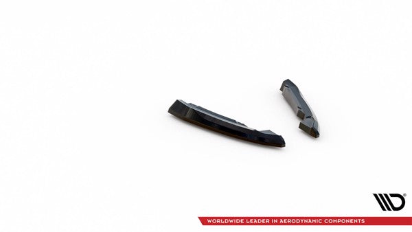 Maxton Rear Side Splitters V.1 Ford Edge Mk2 - Gloss Black