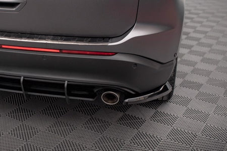 Maxton Rear Side Splitters V.1 Ford Edge Mk2 - Gloss Black