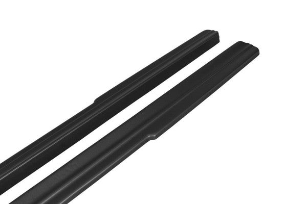 Maxton Side Skirts Diffusers Skoda Rapid - Gloss Black