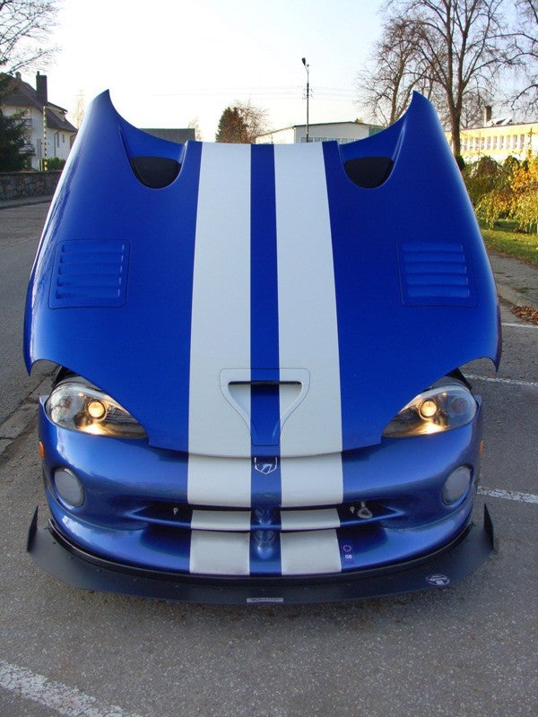 Maxton Front Racing Splitter Dodge VIper Gts - ABS+Gloss Black