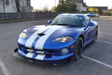 Maxton Front Racing Splitter Dodge VIper Gts - ABS+Gloss Black