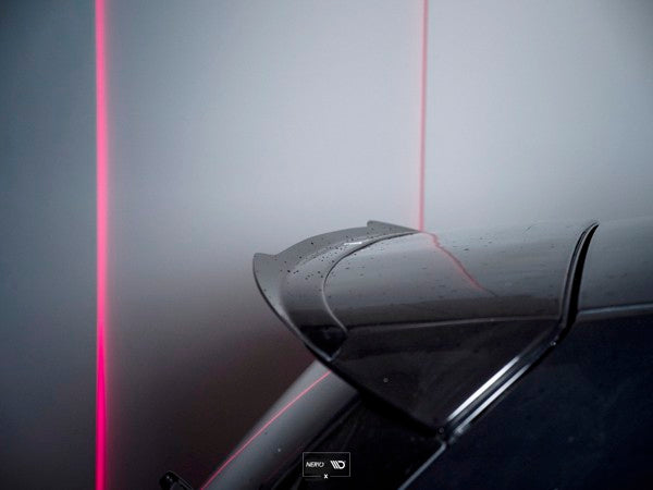 Maxton Spoiler Extension BMW 1 E81/ E87 Facelift (Aero Spoiler) - Gloss Black