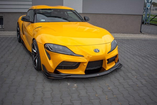 Maxton Front Splitter V.1 Toyota Supra Mk5 - Gloss Black